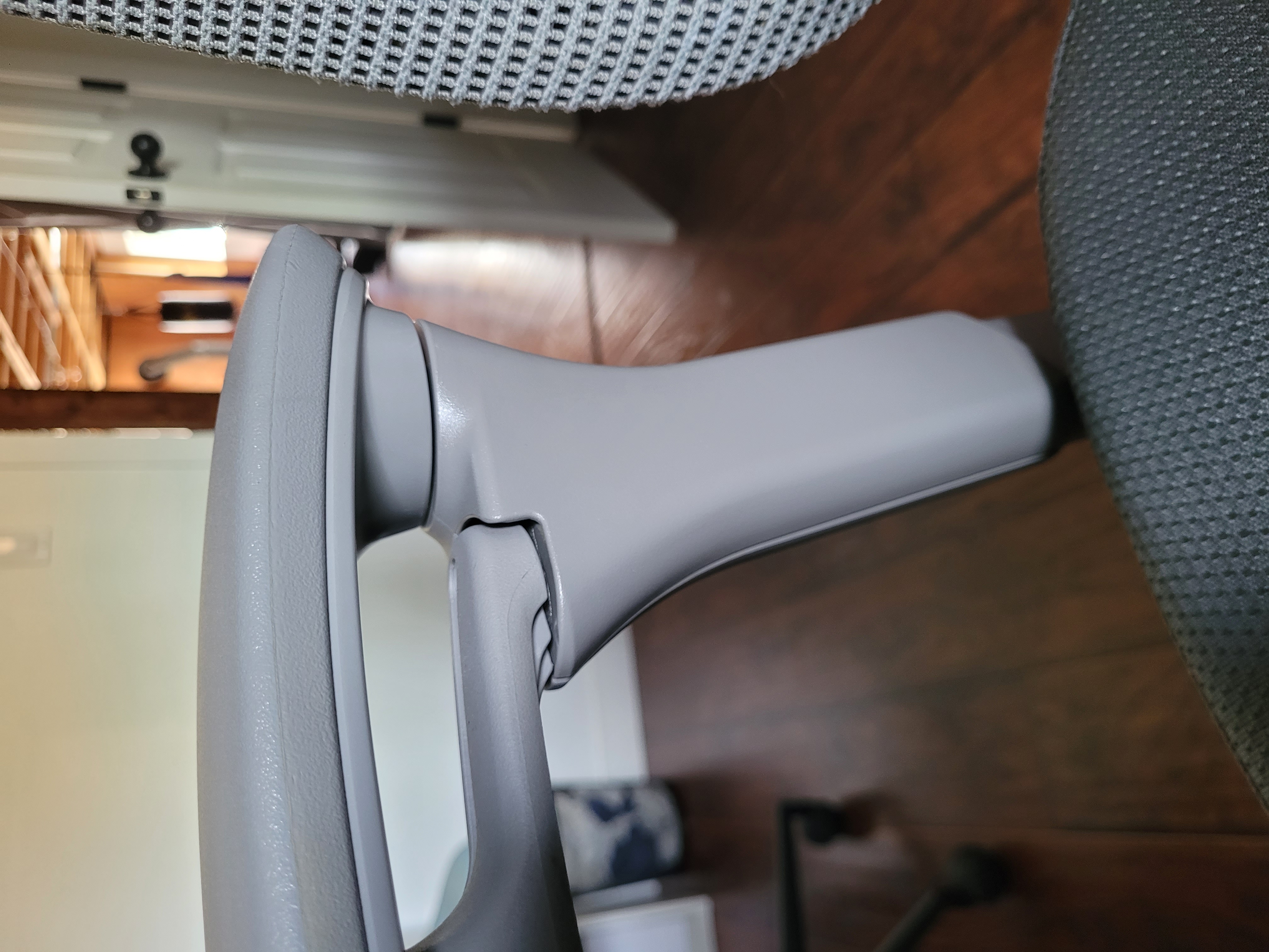 Office chair armrest sleeve reference image